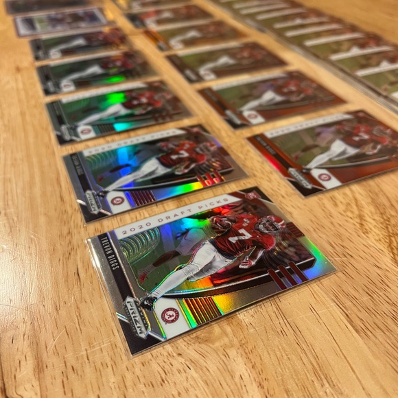 2020 Prizm TREVON DIGGS Draft Picks DP Dallas Cowboys NFL Rookie RC - LOT 33 - Picture 6 of 10